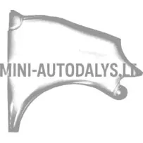Priekinis dešinysis sparnas Aixam 400.4 / 400 Evo