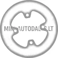 Galinis stabdžių diskas Casalini M14 / M20 (Ø 200 mm)