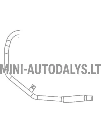 Priekinis vamzdis ir lankstus JDM Aloës / Roxsy / Xheos