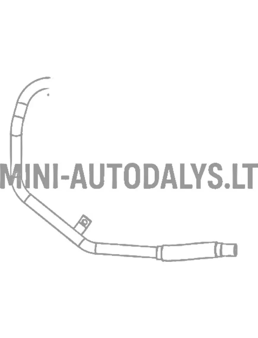 Priekinis vamzdis ir lankstus JDM Aloës / Roxsy / Xheos