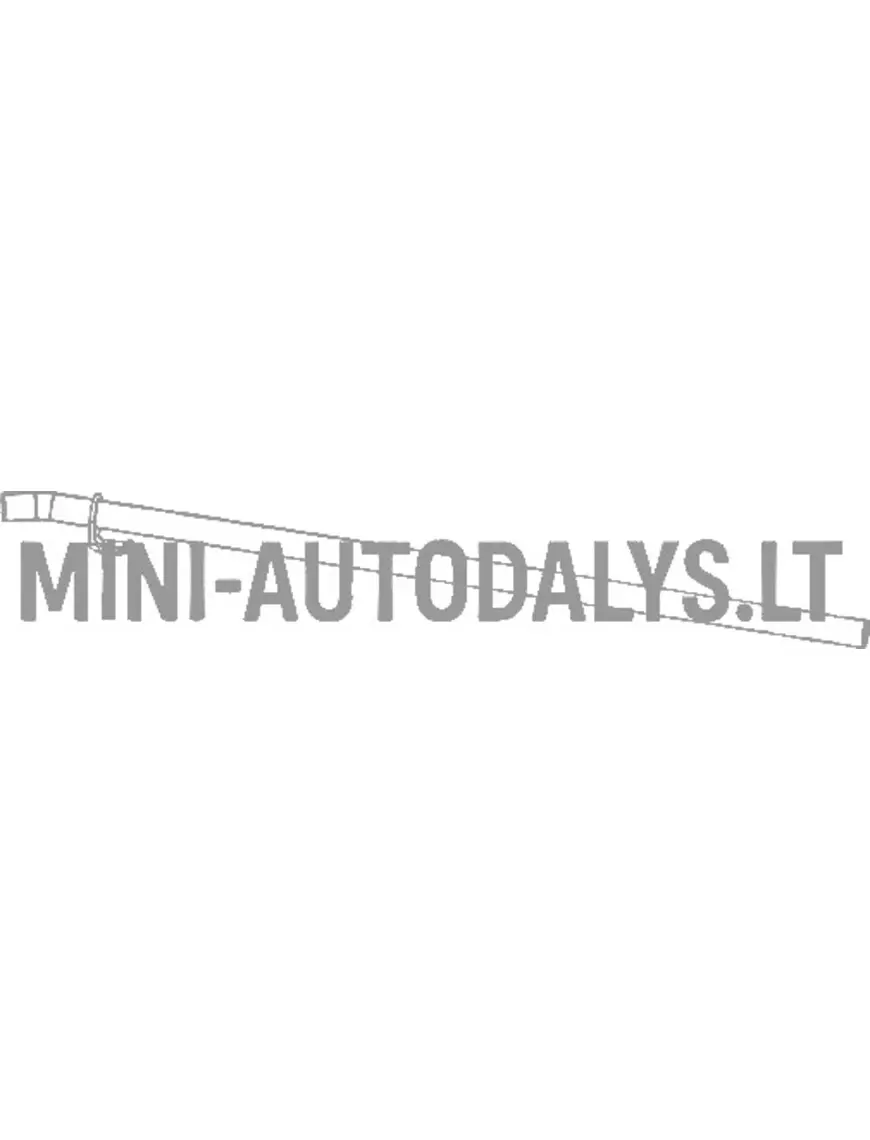 Vidurinis išmetimo vamzdis JDM Aloës / Roxsy (Yanmar)