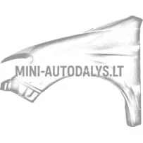 Priekinis kairės pusės sparnas Ligier X-Too 1 / X-Too 2
