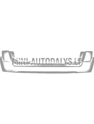 Galinis bamperis Aixam 2005 721 / 741 / Scouty