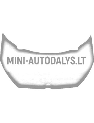 Išorinis skydo gaubtas Aixam 2008-2010