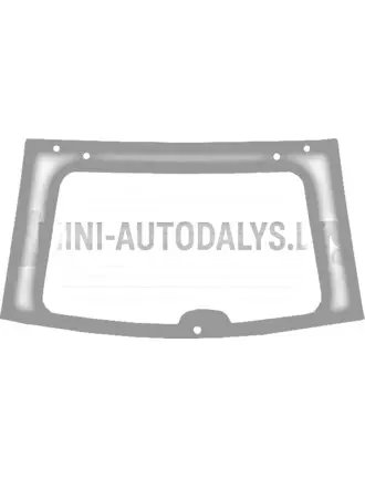 Galinis langas Aixam Impulsion / Vision Coupe