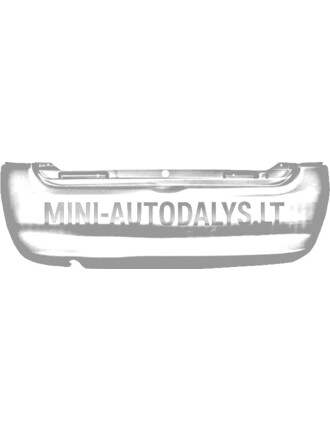 Galinis bamperis "Aixam 400" (pilkos spalvos, paruoštas surinkimui)