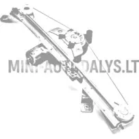 Langų mechanizmas paliktas Bellier B8