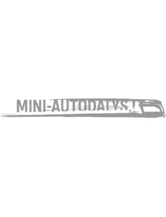 Galinio bamperio dangtelis Microcar MGO Highland (pilkas)