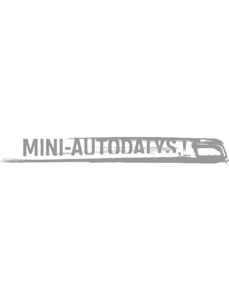 Galinio bamperio dangtelis Microcar MGO Highland (pilkas)