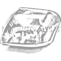 Kairysis priekinis žibintas Microcar MC1 / MC2 / Dué First