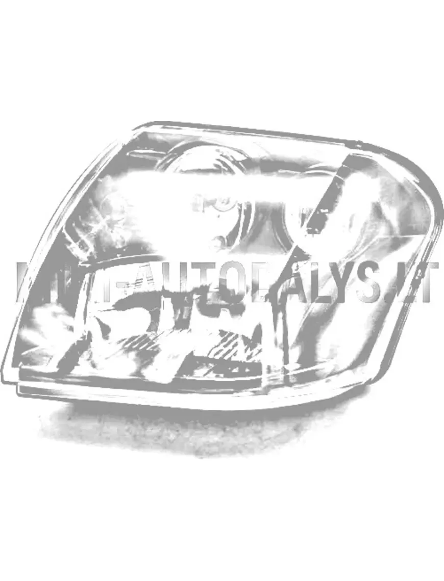 Kairysis priekinis žibintas Microcar MC1 / MC2 / Dué First
