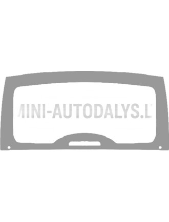 Galinis langas Microcar MC1 / MC2