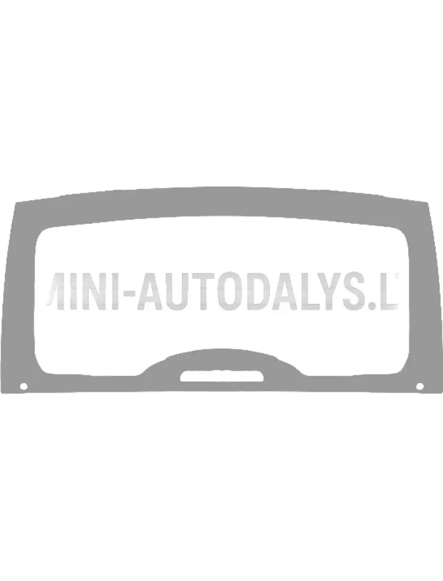 Galinis langas Microcar MC1 / MC2