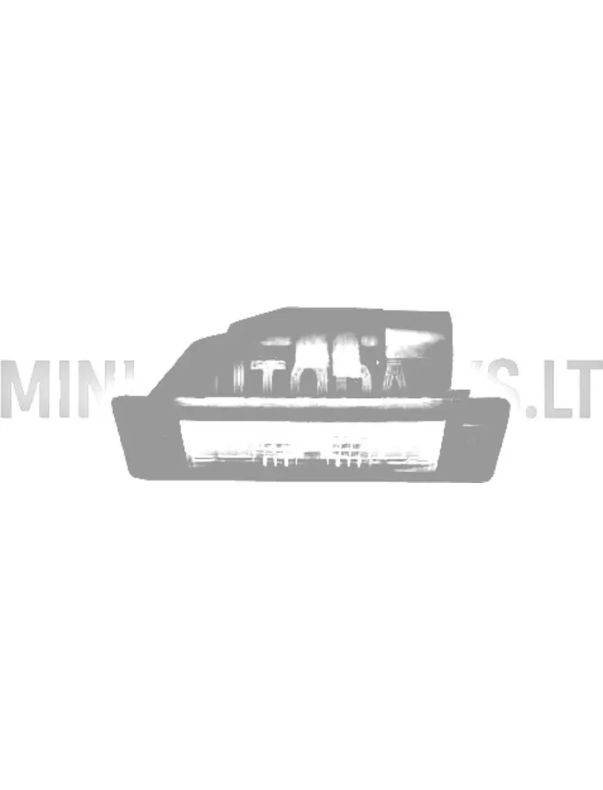 Numerio ženklo apšvietimas "Microcar