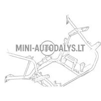 Galinis variklio laikiklis Microcar MC1 / MC2 (Yanmar)