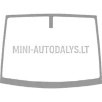 Priekinis stiklas Microcar MC1 / MC2