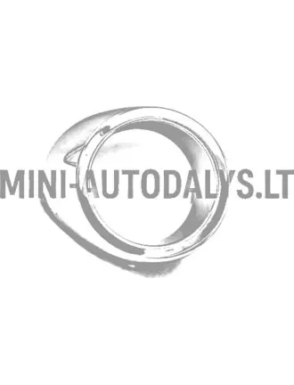 Priekinis dešinysis chromuotas rūko žibinto kraštas Microcar