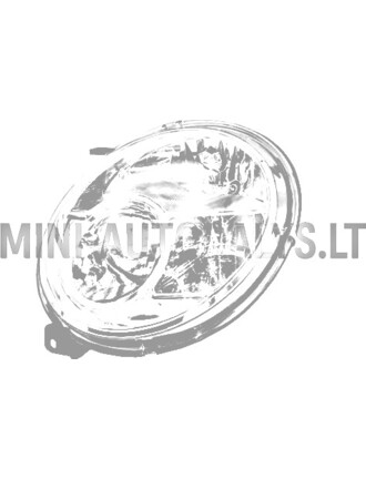 Kairysis priekinis žibintas Microcar MGO3 / MGO4 / Dué 2