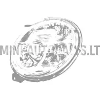 Kairysis priekinis žibintas Microcar MGO3 / MGO4 / Dué 2