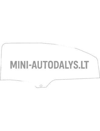Dešiniųjų durų langas Microcar MC1 / MC2 / Due1