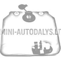 Priekinio stiklo ploviklio maišelis + siurblys Microcar Virgo