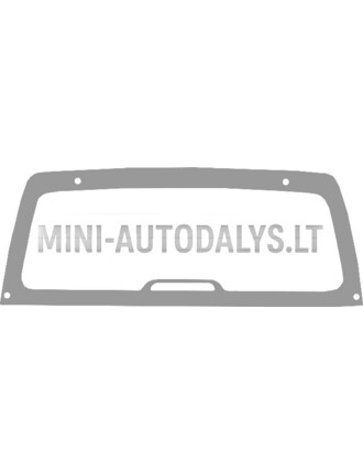 Galinis langas Microcar Virgo 1/2