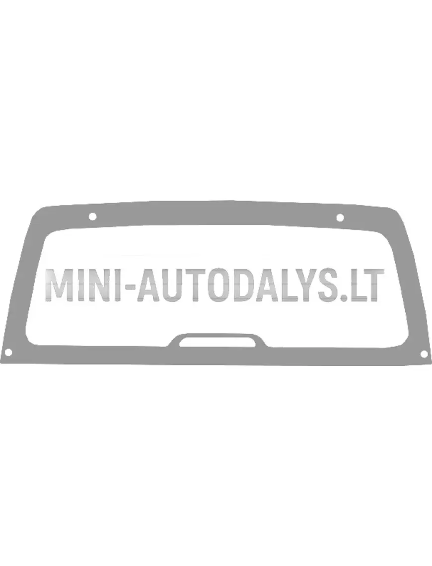 Galinis langas Microcar Virgo 1/2