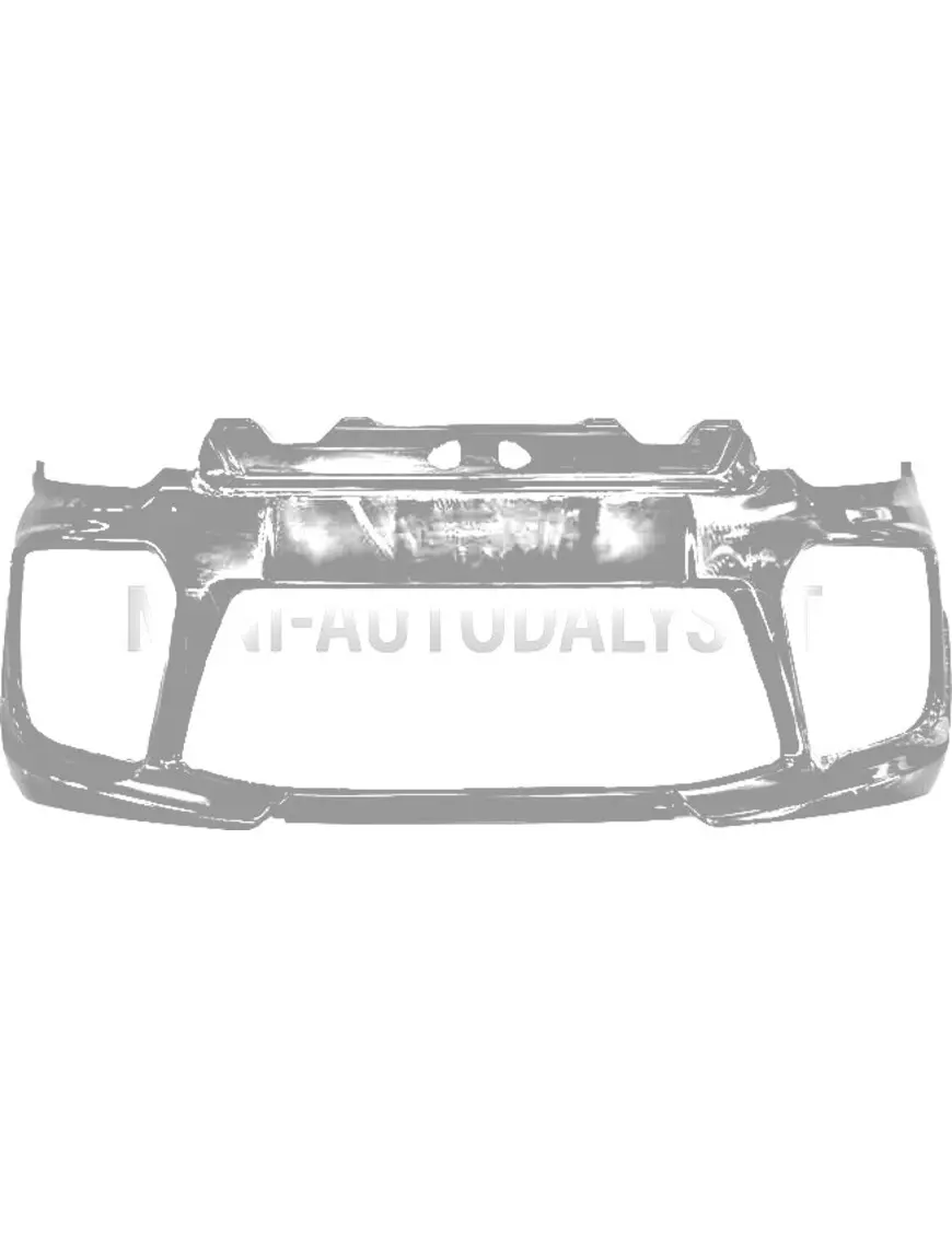Priekinis bamperis Ligier JS50/JS50L Sport Ph2/Ph3 (juodas)