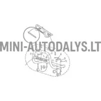Plokštelė žalia su buliuku Microcar Highland X