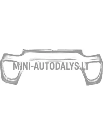 Priekinis bamperis Microcar MGO 6 Highland (perlamutrinės baltos spalvos)