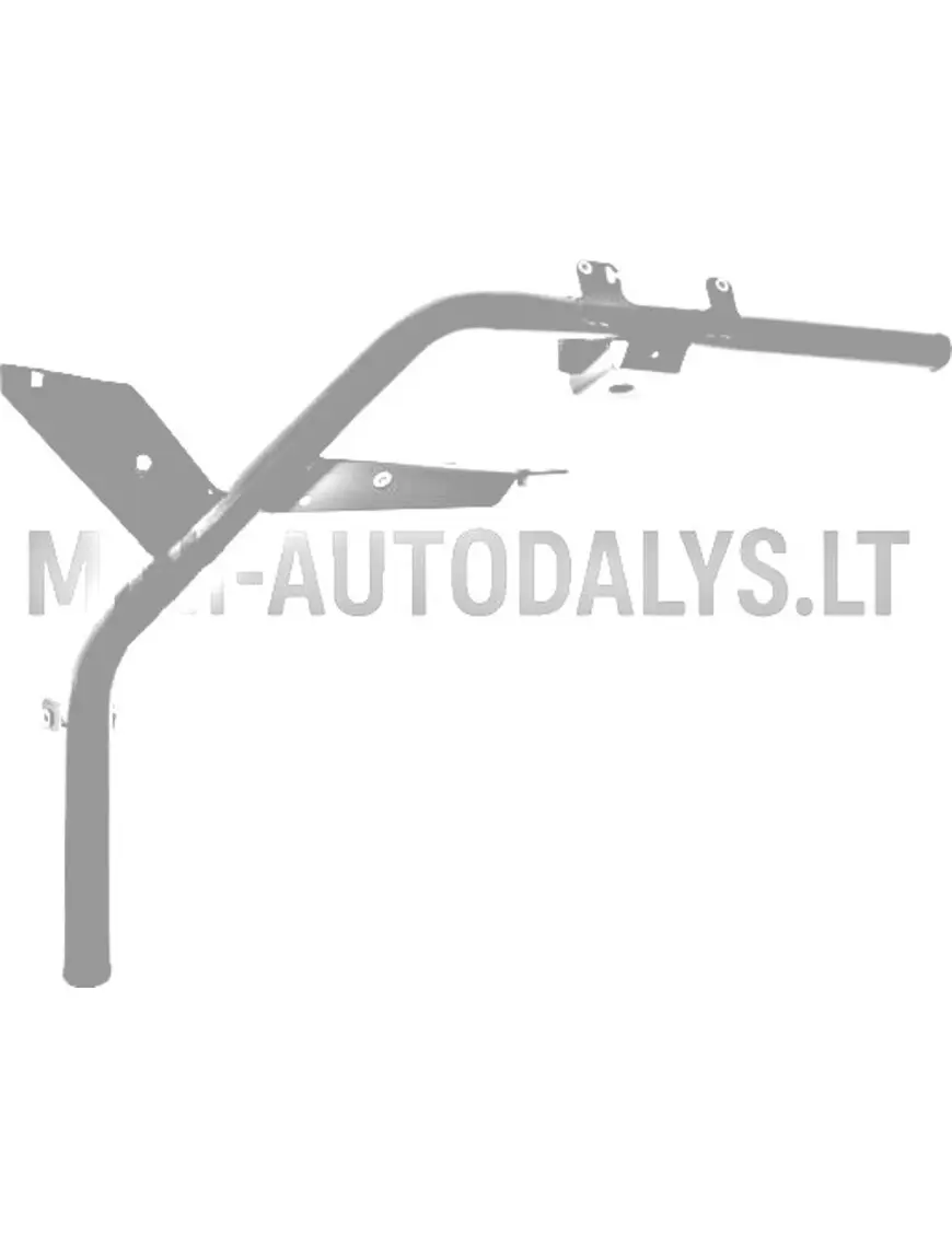 Priekinio rėmelio vamzdis iš kairės pusės Microcar MGO6 / Due6
