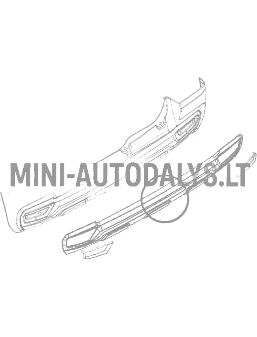 Spoileris galinis bamperis Ligier JS60 CHIC
