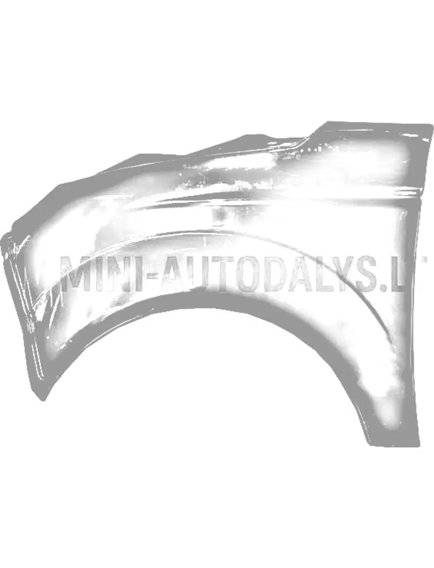 Priekinis kairės pusės sparnas Microcar MGO3/4 Due2/3 (Toledo raudona)