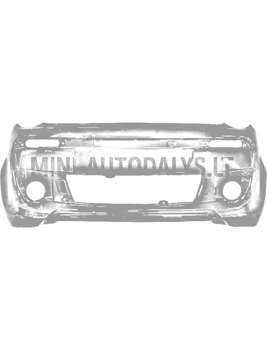 Priekinis bamperis Microcar MGO3 / MGO4 / Due2 / Due3 (Toledo raudona)