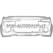 Priekinis bamperis Microcar MGO3 / MGO4 / Due2 / Due3 (perlamutrinės baltos spalvos)
