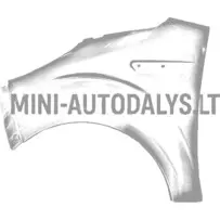 Priekinis sparnas Ligier JS50 / JS50L Ph2/Ph3 (perlamutro baltos spalvos)