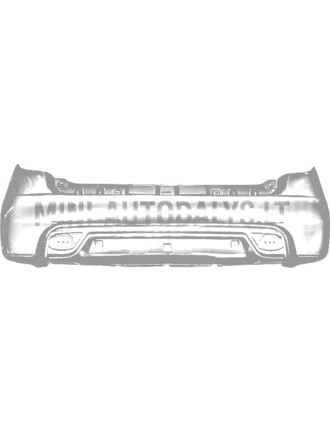 Galinis bamperis Ligier JS50 sport (grafito pilka)