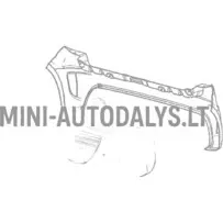 Galinis bamperis Ligier JS50/JS50L Ph2/Ph3 Sport