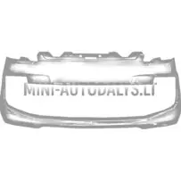 Priekinis bamperis Ligier JS50/JS50L Ph3 (Asfalto pilka)