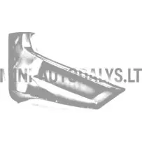 Spoileris priekinio bamperio dešinysis Ligier JS60 Sport Ultimate (raudonas toledo)