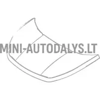 Variklio gaubtas Ligier JS60 (perlamutrinės baltos spalvos)