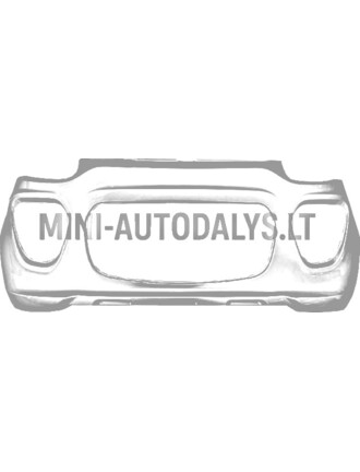 Priekinis bamperis Microcar MGO6 / Due 6 (desertinės pilkos spalvos)