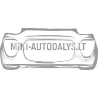Priekinis bamperis Microcar MGO6 / Due 6 (desertinės pilkos spalvos)