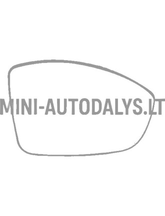 Dešinysis veidrodžio stiklas V2 Ligier JS50 PH4 / JS60 PH2