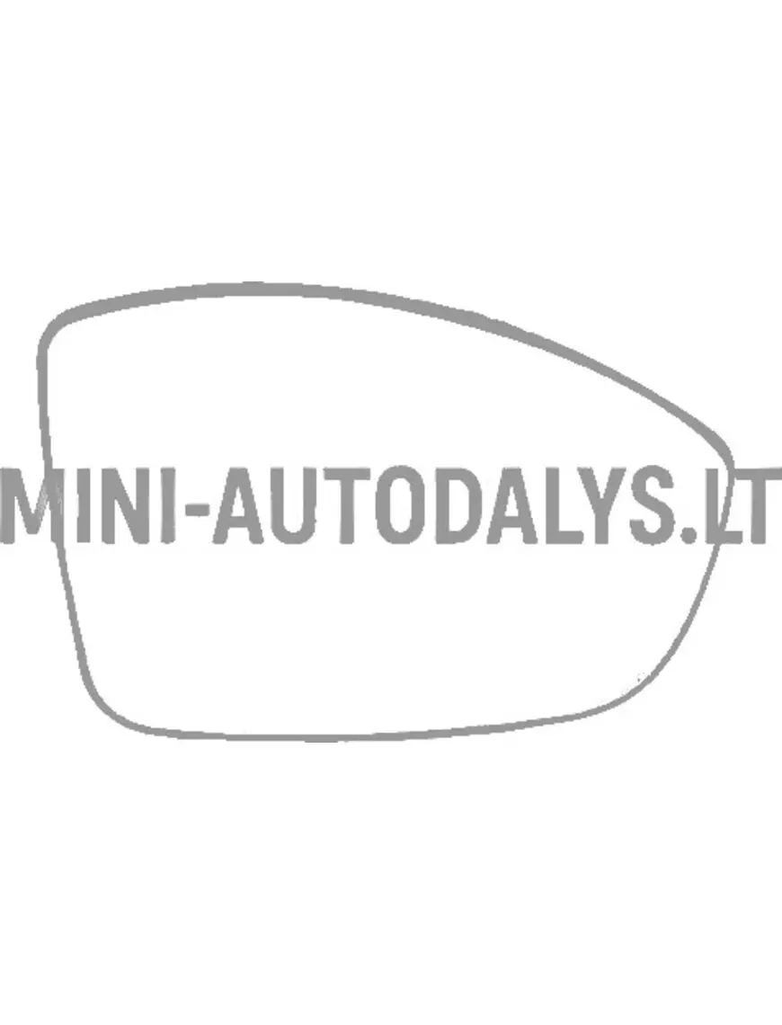 Dešinysis veidrodžio stiklas V2 Ligier JS50 PH4 / JS60 PH2