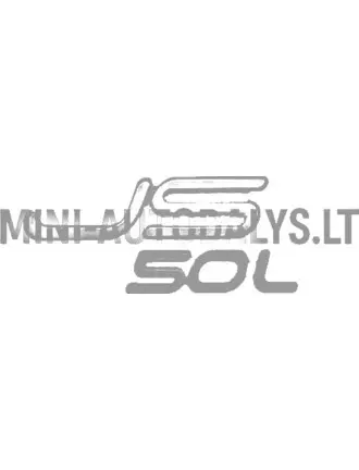 Logotipas galinis liukas Ligier JS50 / JS50L