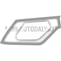 Galinis dešinės pusės langas Ligier JS50 Ph1