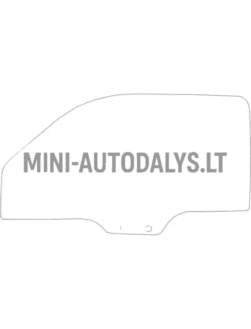 Kairės pusės durų langas Ligier JS50 / JS50L