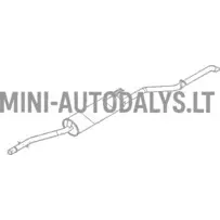 Išmetimo galinis duslintuvas Microcar / Ligier (Lombardini Progress)
