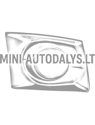 Grotelės laikiklis be dienos žibintų Ligier IXO priekyje kairėje (mineralinė pilka)